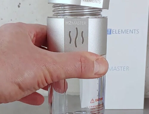 Aplicación de H2Master: agua potable rica en hidrógeno e inhalación de H2