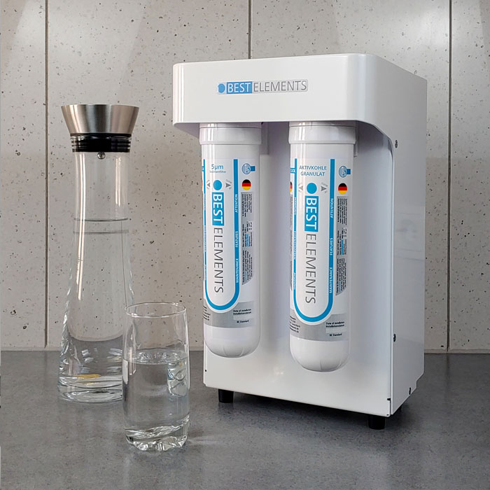 BE WA3 Umkehrosmose-Wasserfilter Produktbild auftisch