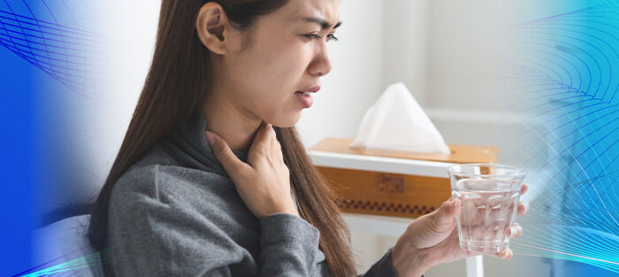 Frau Trinkwasser Verunreinigung