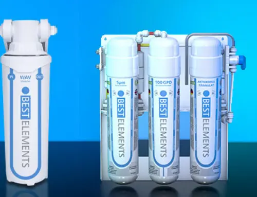 Water filters for pure drinking water at home, in the company and when traveling