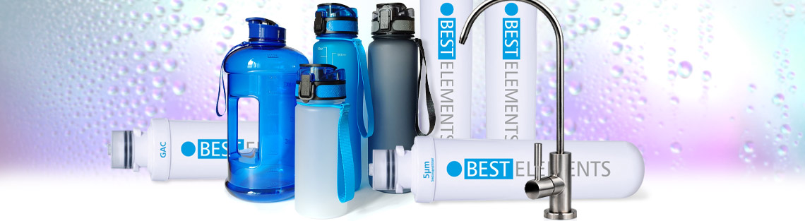 BPA freie Trinkflaschen Wasserhähne Ersatzfilter