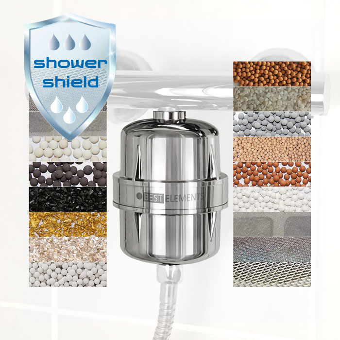 Duschfilter ShowerShield BE D18 Filtermedien