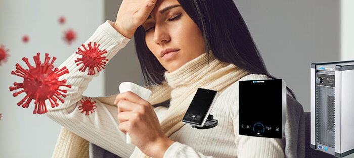 Luftreiniger gegen Corona COVID RVS Viren Feinstaub und Filtergeräten