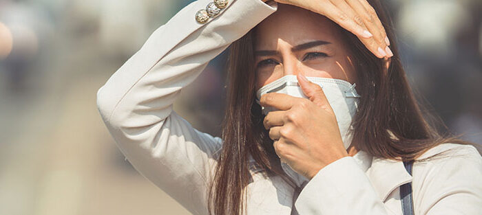 Feinstaubbelastung Straße