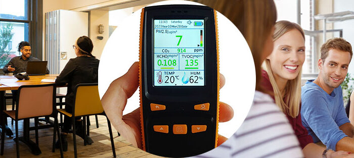 Gruppenräume Luftqualität messen