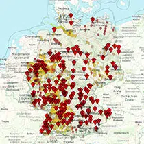 Meldungen über Verunreinigungen in Deutschland