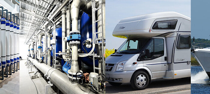 Wasserfilter für Industrie und Fahrzeugbau