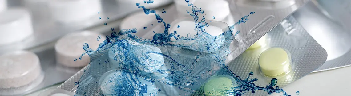 Wasserfilter gegen Arzneimittelrückstände im Trinkwasser