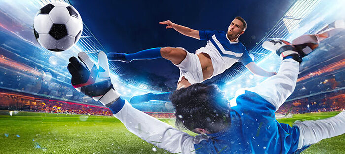 Profi-Sportler Fußball