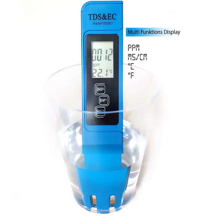 TDS EC Temperatur Wasser-Messgerät