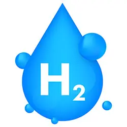 Tropfen H2 Wassertropfen
