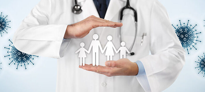 Vireninfektion Schaubild Arzt