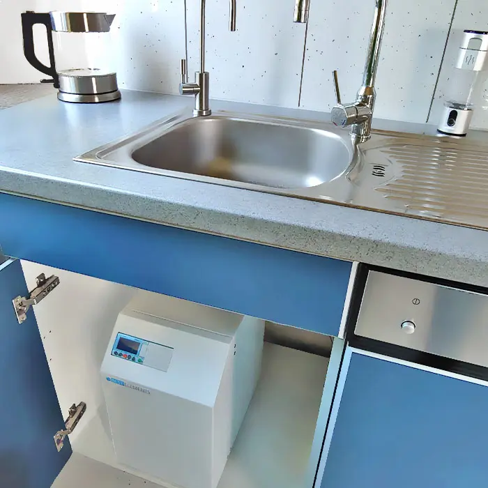Umkehrosmose-Trinkwasserfilter BE WA1 Mobil und Zuhause