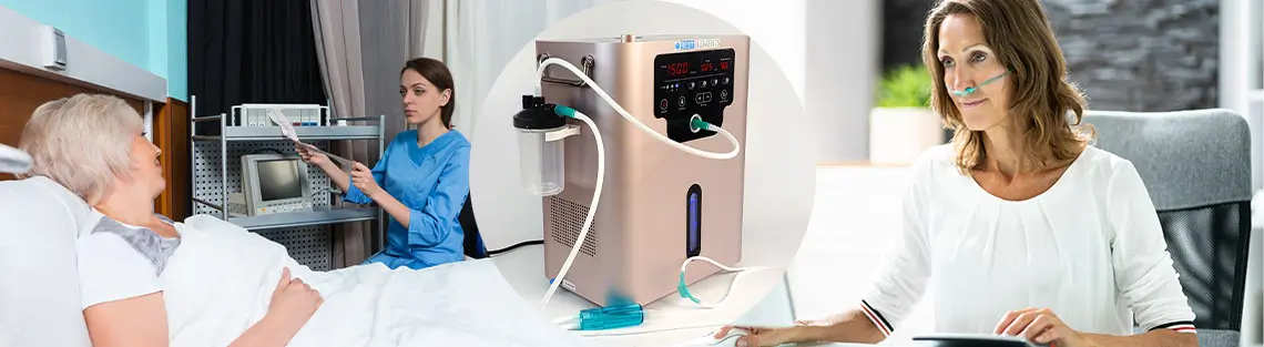 Wasserstoff-Inhalatoren Zuhause und in Kliniken